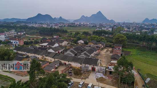 广西柳州民国将军宅院被破坏