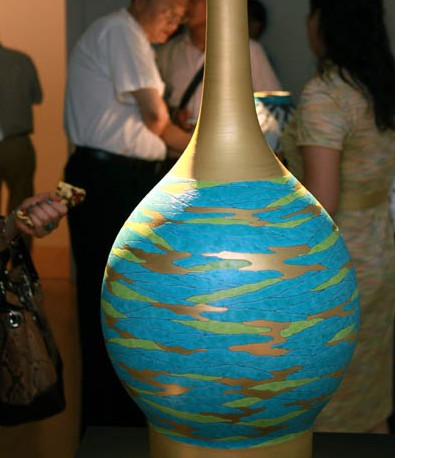 中村元风陶瓷艺术作品展在上海举办
