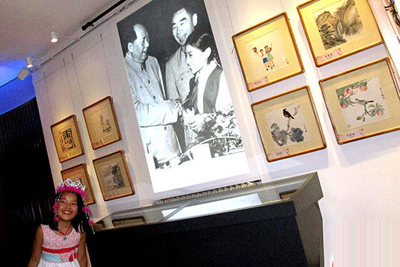 纪念毛泽东诞辰120周年名家书画展在北京举办
