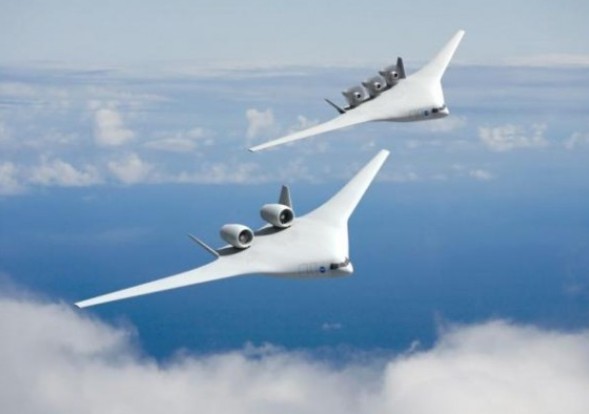 十款有望成真未来美国飞机设计：翼身融合飞机