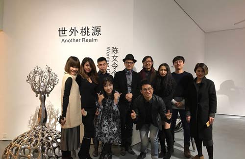陈文令《世外桃源》画展在北京举办