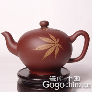 掇球壶体现中华民族艺术创造力的紫砂壶