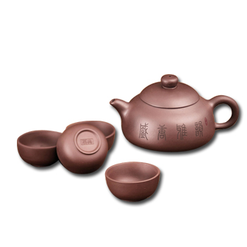 盛唐雅韵宜兴紫砂茶具-精品绿茶茶具