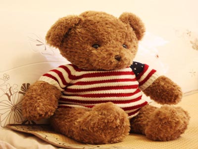 图：毛绒玩具泰迪熊